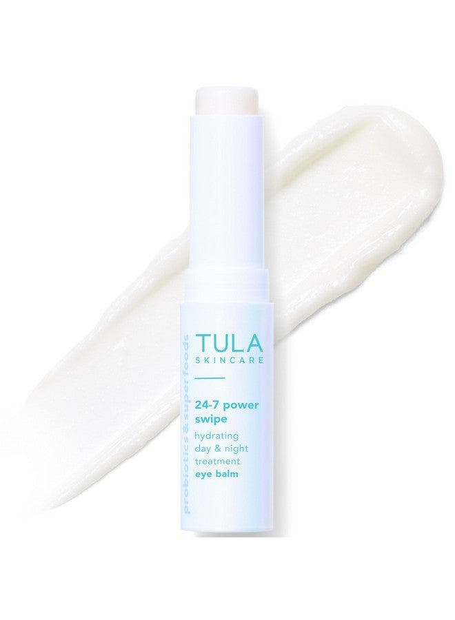 تولا بلسم ترطيب العيون باور سوايب ٢٤-٧ من تولا | علاج الهالات السوداء، تفتيح فوري، محمول | ٠٫٢٣ أونصة - Image 1