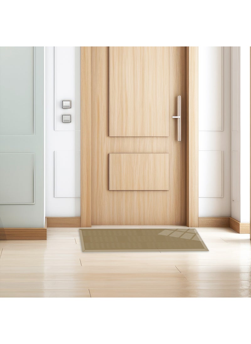 DECORITA - Glass Door Mat | Non-Slip Glass Mat | Bronze Glass | - Image 1