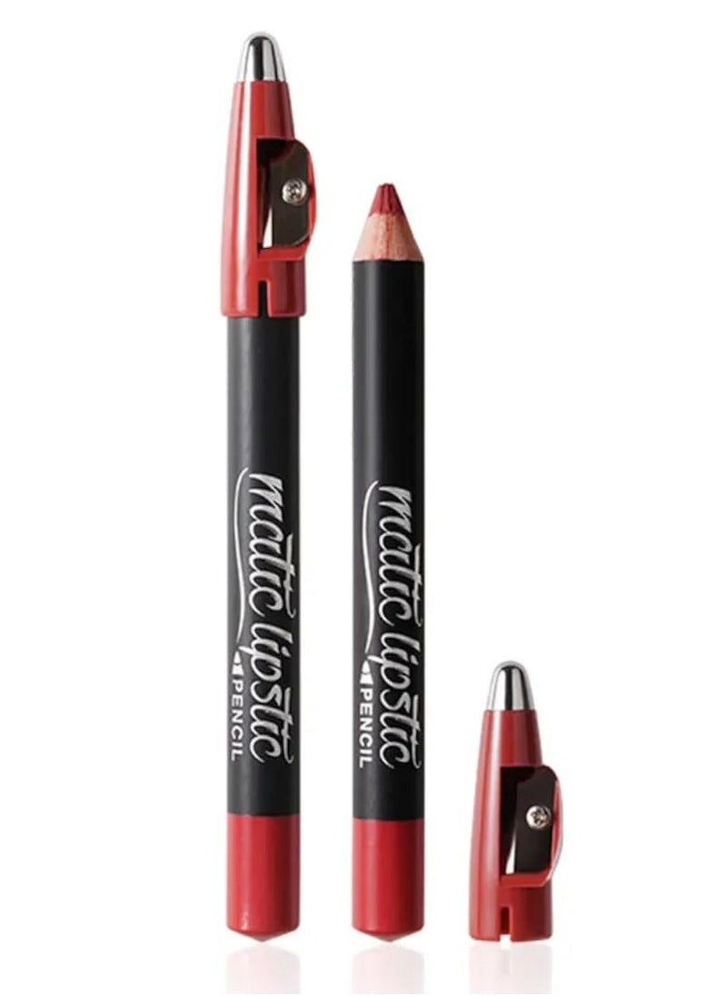 M.N 6 matte lipstick pens from MN with sharpener, Group No. C  - Image 3