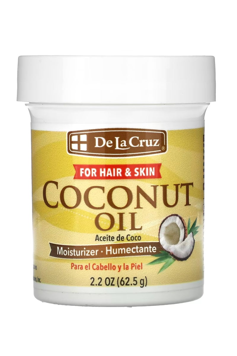 دي لا كروز زيت جوز الهند، مرطب، 2.2 أونصة (62.5 جم)