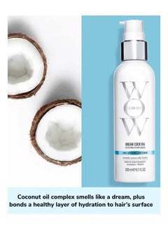 Color Wow Dream Cocktail Coconut Infused - No Frizz Leave In Conditioner Turns Dry, Damaged Hair To Silk In A Single Blow Dry  - Image 4