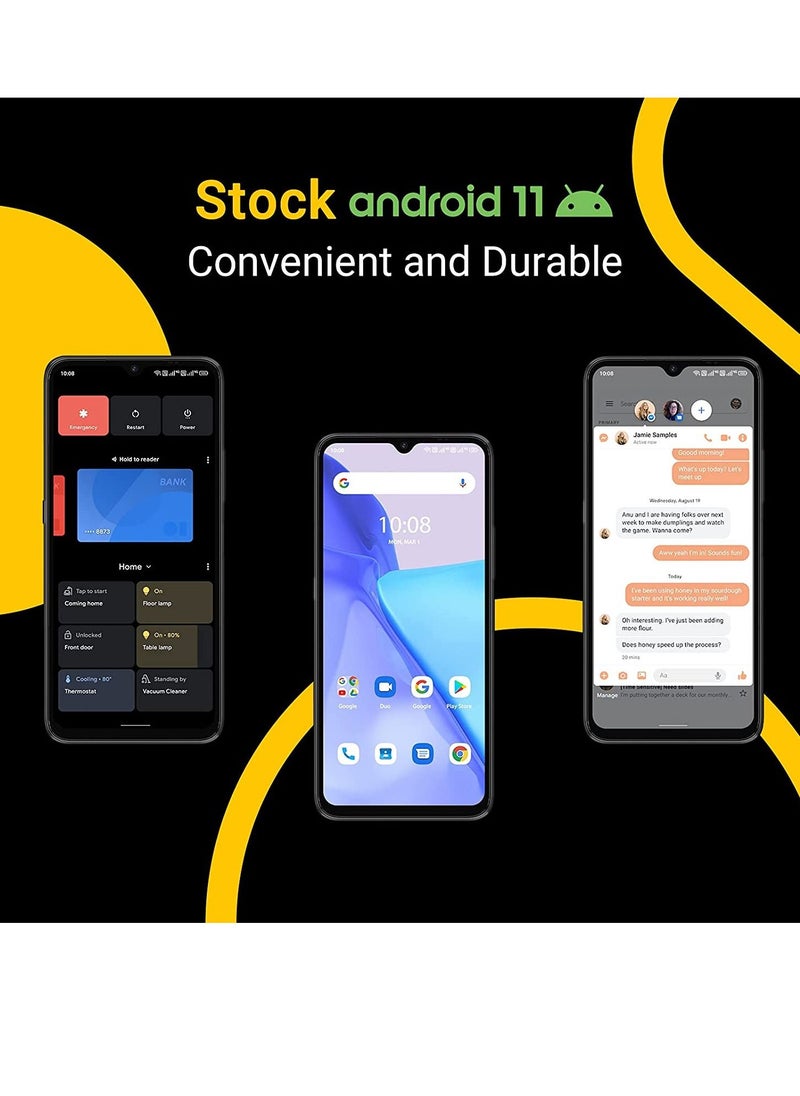 UMIDIGI Power 5 Cell Phone 3GB 64GB 6150mAh Battery Unlocked Smartphone with 6.53 Full Screen 16MP AI Triple Camera Android Phone Grey