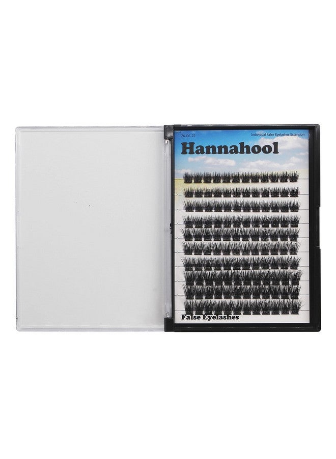 Hannahool 120Pcs D Curl Individual Wide Stem Cluster Diy Eye Lashes Extensions Mixed 10121416Mm/141618Mm/121416Mm Makeup Dramatic Volume Lashes (Mixed 10121416Mm) - Image 5