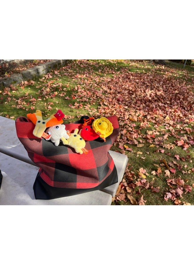 Giant Microbes GIANTmicrobes Blood Cells Themed Gift Box, Blood Cell Plush, Lab Tech Gifts, Medical Gift, Phlebotomy Gifts, Bag Charms, Plush Keychains - Image 3