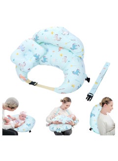 Bonita Large Breastfeeding Pillow for Babies: Multipurpose Baby Nursing Pillow, Bed U-Shape Pillow, and Baby Lounger for Newborns (1-12 Months)  - Image 1