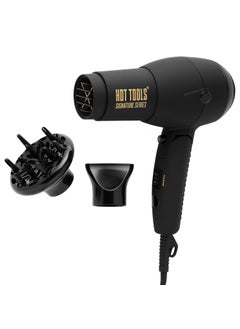 Hot Tools Hot Tools Pro Signature 1875W Folding Handle Hair Dryer  Compact Perfect for Travel 