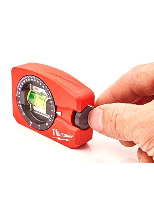 Milwaukee Milwaukee 4932459597 932459597 Magnetic Pocket Level 7.8cm, Red  - Image 3