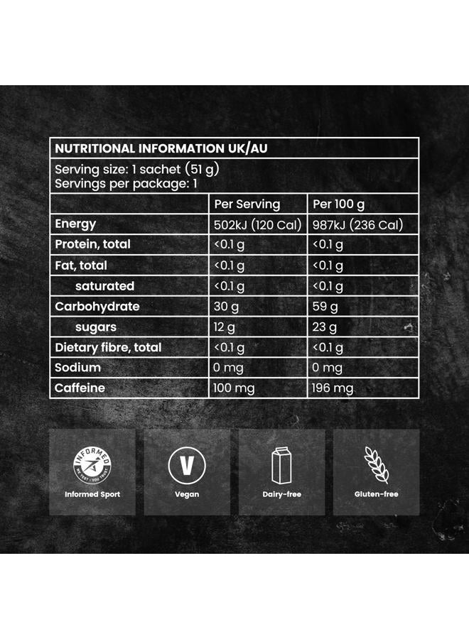 Precision Hydration جيل الطاقة بالكافيين 30 - نكهة خفيفة لجري الرياضيين، 30 جرام كربوهيدرات، سهل الهضم، مثالي للجري والرياضات طويلة المدة (عبوة من 15) - Image 4