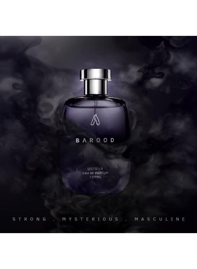 Ustraa Barood Eau De Parfum for Men - 100ml | Warm, Smoky, Sweet & Musky Scents | Luxury Long-Lasting Fragrance for Men | Strong & Masculine | Perfect for Special Occasions - Image 4