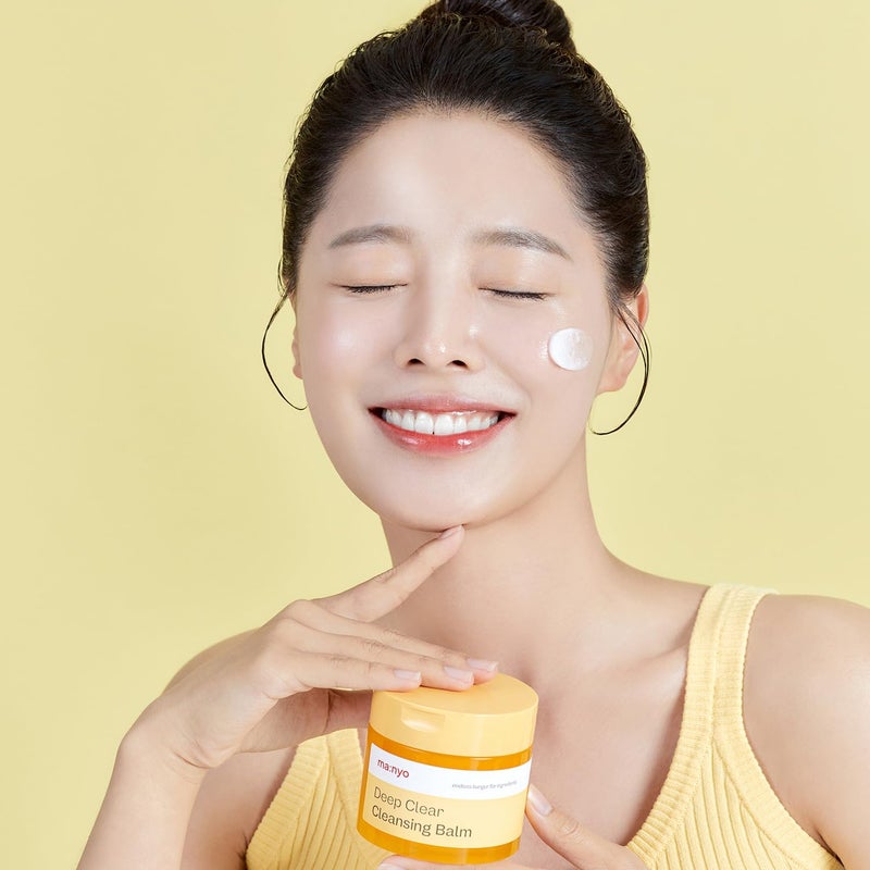 MA:NYO MANYO Deep Clear Cleansing Balm - Vegan, Daily Makeup Remover with Natural plant oils 4.46oz (132ml) - Image 4