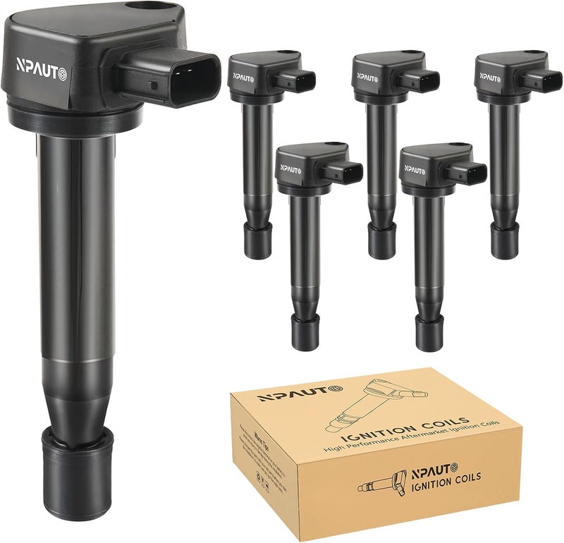 NPAUTO Ignition Coil Pack for Honda Accord & Acura Models - 6 Pieces - Image 1