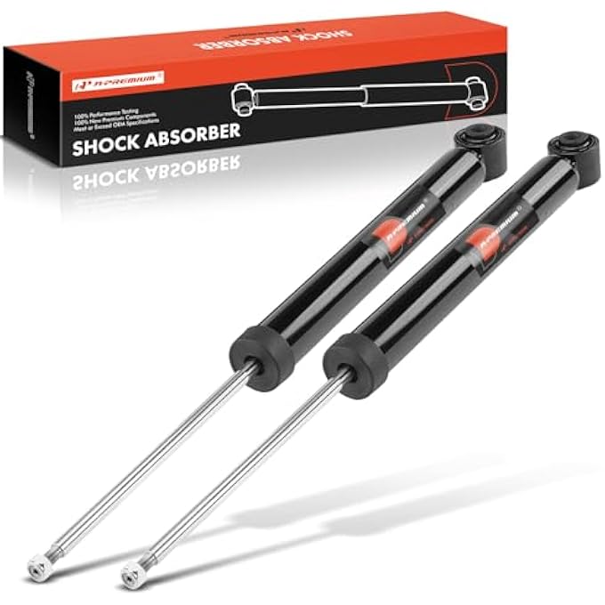 A-Premium Shock Absorber Replacement For Bmw X1 20162022 Without M Sport Suspension Rear Left And Right A Set Of 2 - Image 1