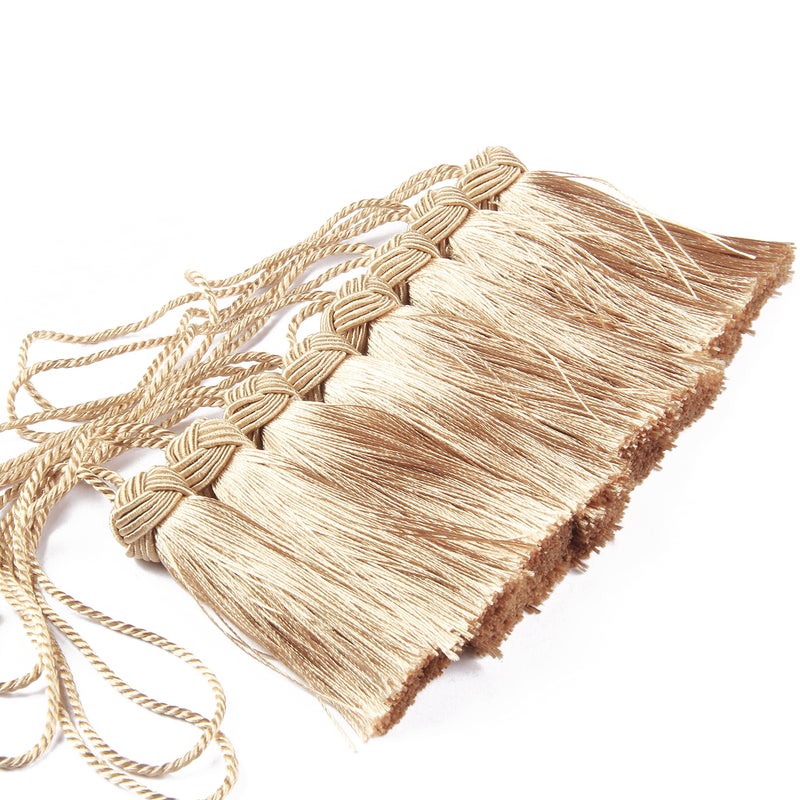 BEL AVENIR مجموعة BEL AVENIR 8 قطع من خيوط البوليستر الأنيقة مع قلائد ملونة