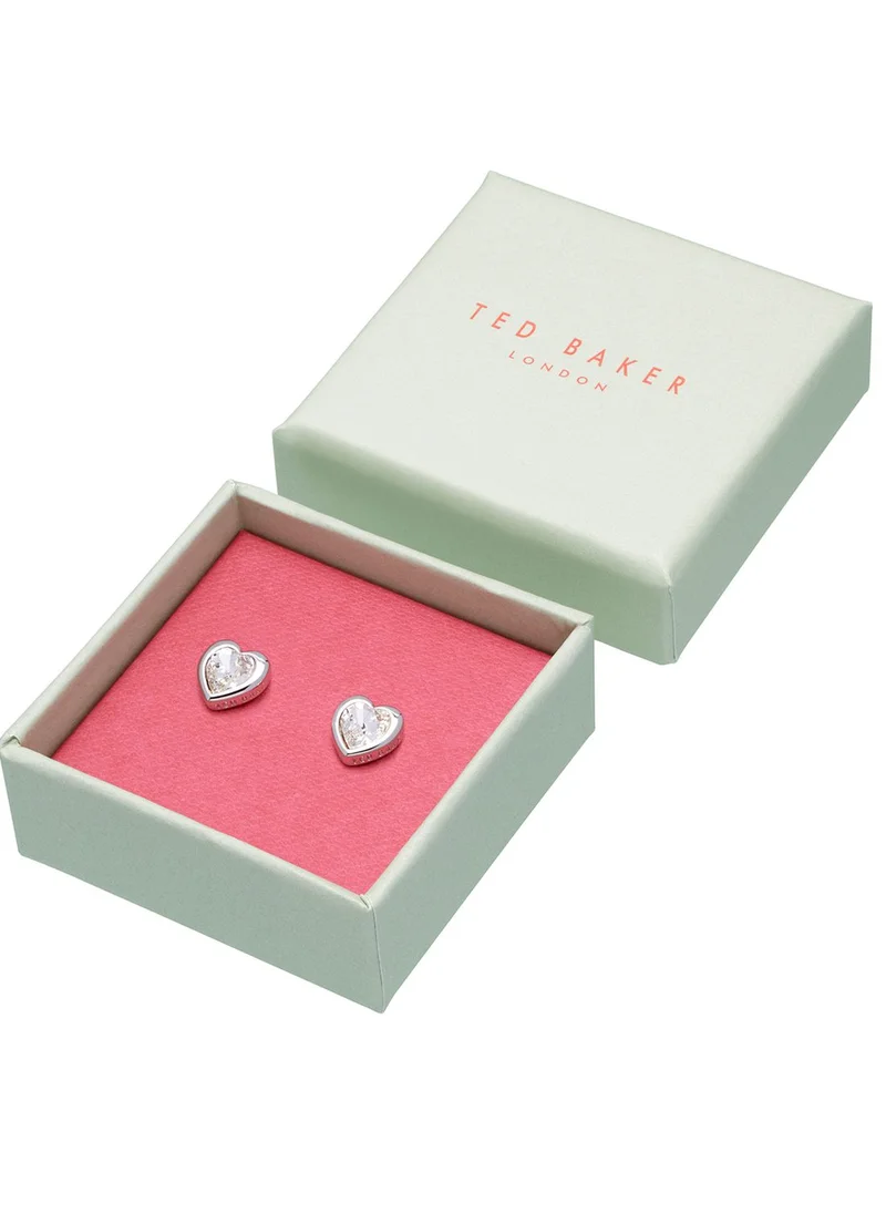 Ted Baker Han Crystal Heart Earrings