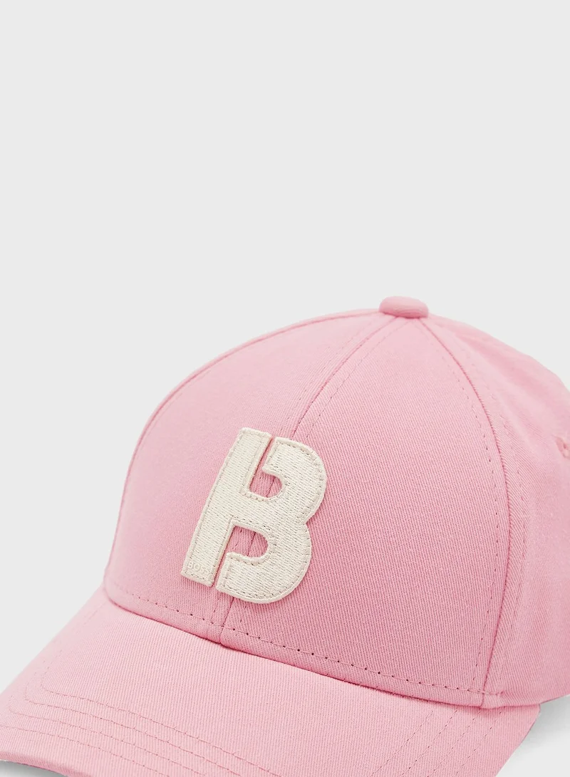 BOSS Zoe Curved Peak Cap