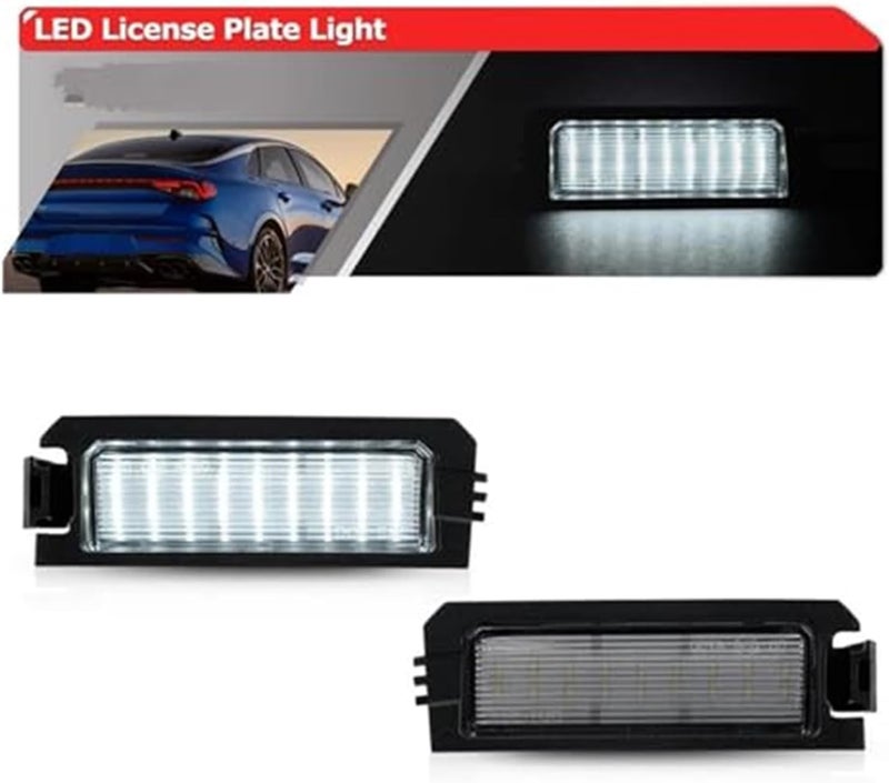 Wivplex Full White Canbus License Plate Lights for Hyundai - Image 5