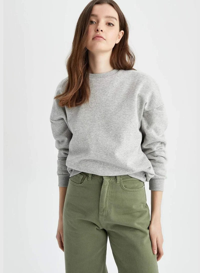 DeFacto Woman Knitted Sweatshirt