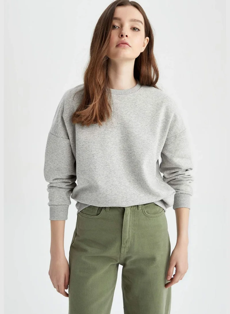 DeFacto Woman Knitted Sweatshirt