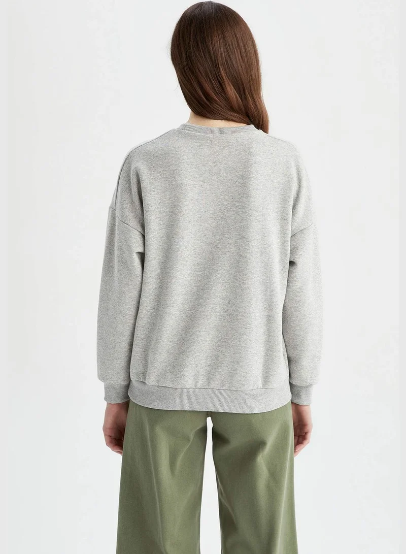 DeFacto Woman Knitted Sweatshirt