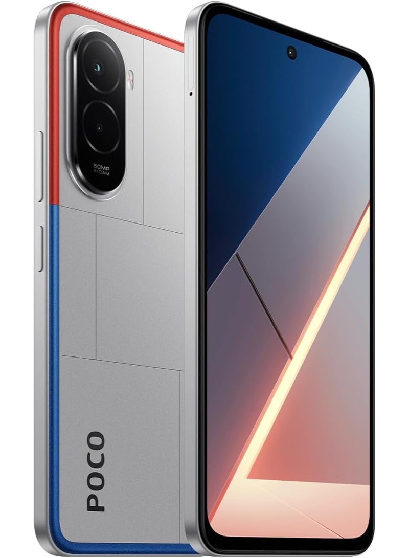 POCO M7 Dual Sim Silver 8GB RAM 256GB - Global Version - Image 1