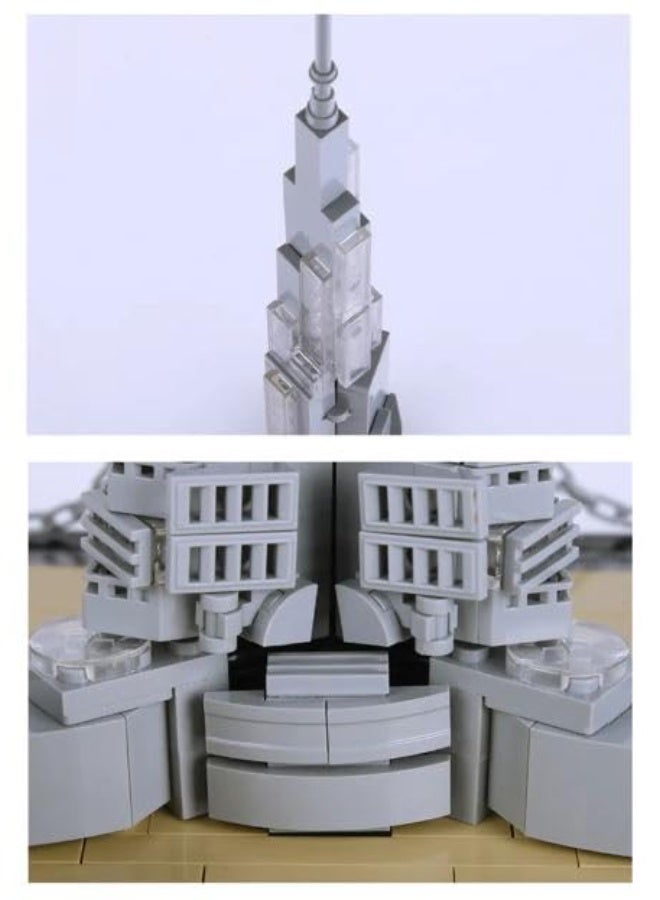 wange Burj Khalifa Dubai Building Blocks Set 4222 Age 6+, 580 Pieces) - Image 5