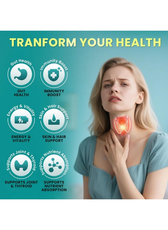 B BEWORTHS Sea Moss Black Seed Oil Ashwagandha Gummies, Irish Sea Moss Multimineral Supplement with Turmeric, Magnesium, Chlorophyll, Elderberry, Manuka Honey, Bladderwrack, Burdock Root, Vitamin - 60 - Image 5