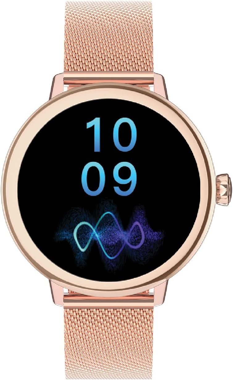 Smartix ساعة سمارتكس بريميوم ديفا الذكية للنساء مع شاشة AMOLED بحجم 1.2 بوصة، مكالمات بلوتوث، مراقبة معدل ضربات القلب وSpO₂ - Image 2