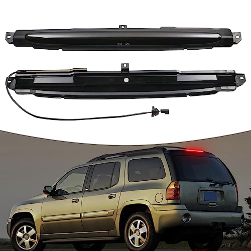 AUYICH LED Third Brake Light Compatible with [Trailblazer Envoy 2002-2009][Bravada 2002-2004][Ascender 2003-2008][9-7X 2005-2009] Replacement, 3rd Brake Rear Center High Mount Stop Light, Smoked Lens - Image 4