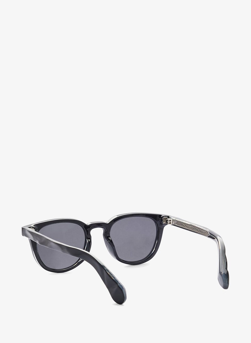 Seventy Five Modern Two-Tone Acetate Sunglasses - Image 2