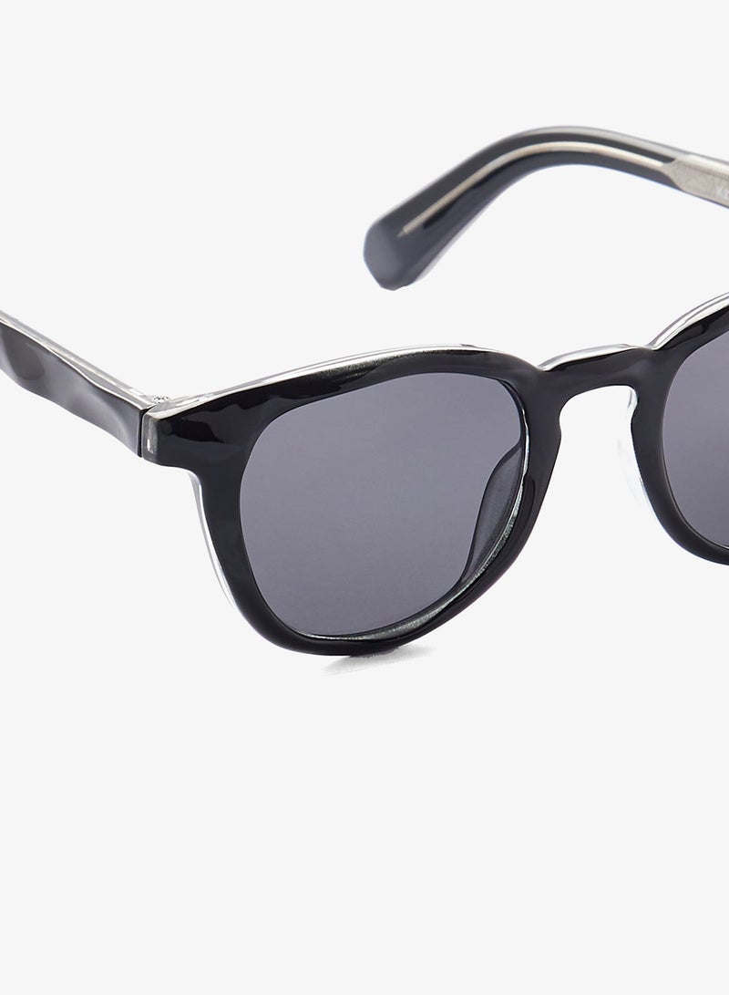 Seventy Five Modern Two-Tone Acetate Sunglasses - Image 3