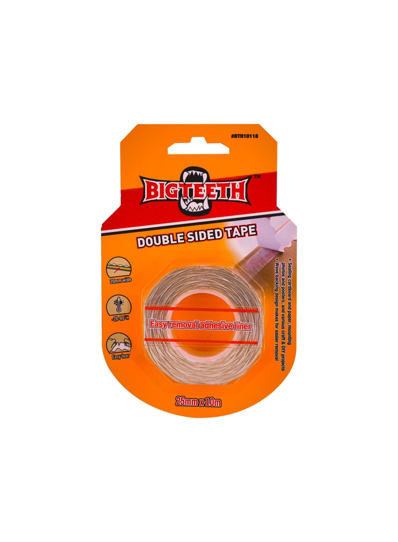 Double Sided Tape 25mm x 10m