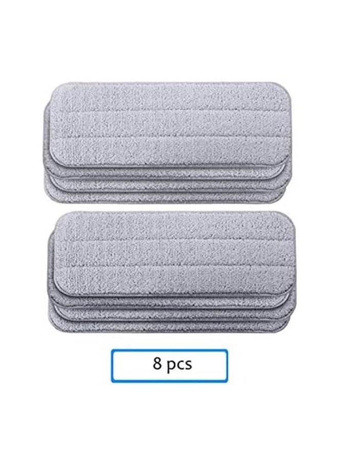 إن إكس تي طقم غيارات ممسحة ميكروفايبر 8 قطع متوافق مع ممسحة ديرما (Deerma) ببخاخ الماء - جودة أصلية قابلة للغسل - Image 2