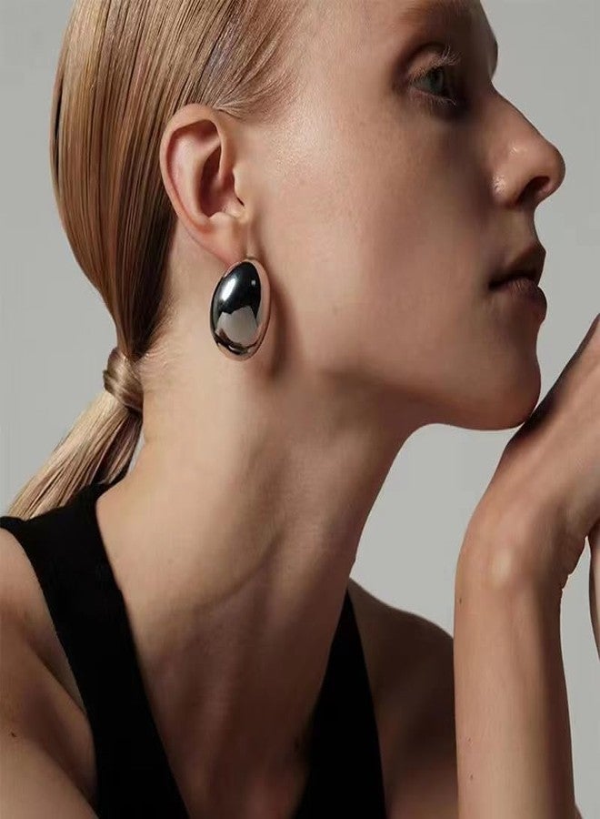 SALTY Anti Tarnish Convivial Stud Earrings Set for Women | Stylish Fashion Jewellery | Accessories for Girls | Minimal Jewelry | Ideal for Gifting | Marriage, Birthday | Gift for Valentine Day - Image 3