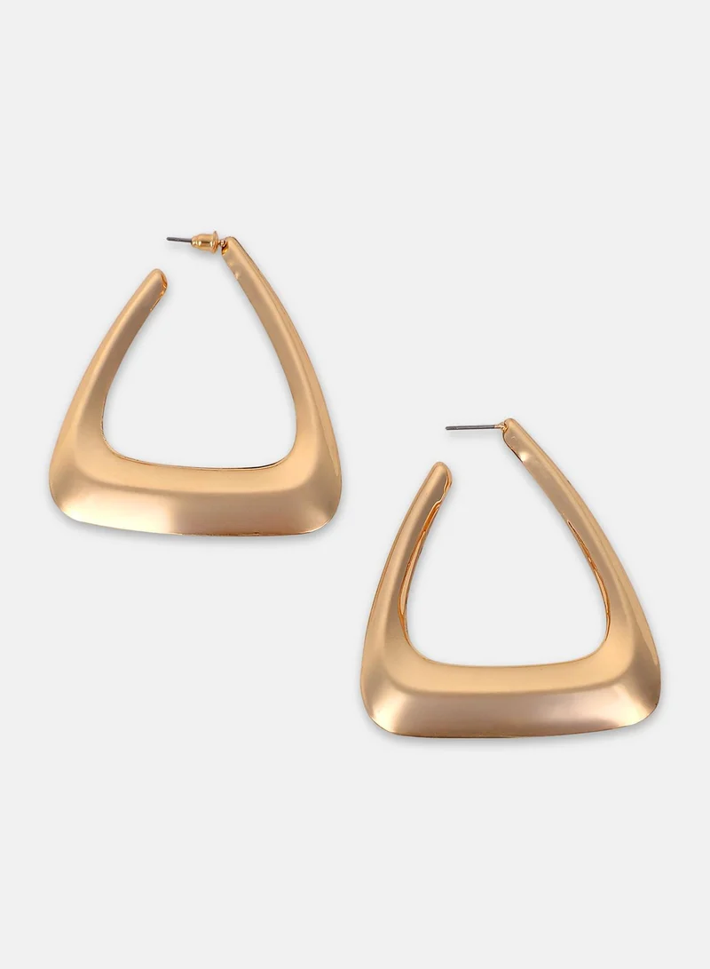 Sohi  Tear Drop Hoop Earrings for Women | Best Price UAE