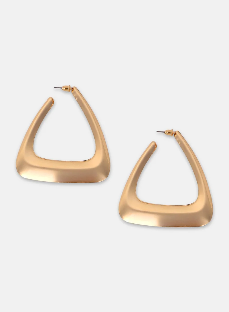 Sohi  Tear Drop Hoop Earrings for Women | Best Price UAE