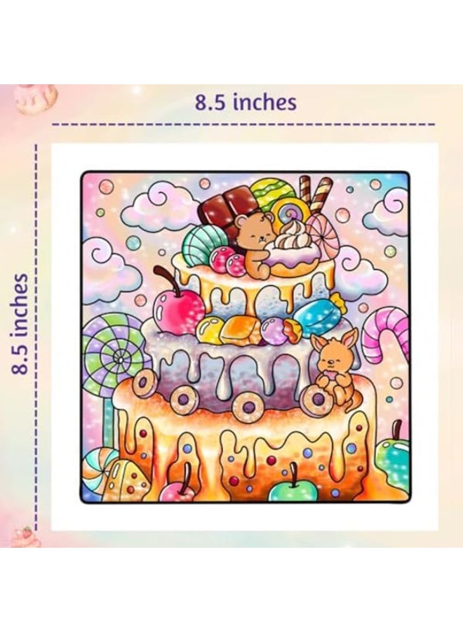 Peachjoy HYGGE DELIGHTS SUPER CUTE AND FUN ADULT COLORING BOOK, COZY and CUTE Coloring Book - Relaxation in Comfortable Spaces with Adorable Goods for Adults and Teens, Cute Colouring Book with Easy and Simple Designs - Image 5