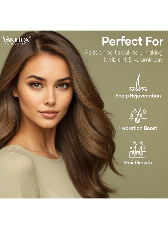 VANIDOX Carbonic Acid Shampoo for Men and Women with DHT Blockers - Made in USA - Stimulates Hair Growth, Scalp Exfoliator, Sulfate Free Shampoo with Biotin and Tea Tree Oil (16 Fl Oz) - Image 5