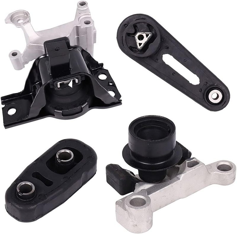 Patewin Engine Motor Mount Set for 2007-2012 Nissan Sentra 2.0L with AUTO CVT - 4pcs - Image 1