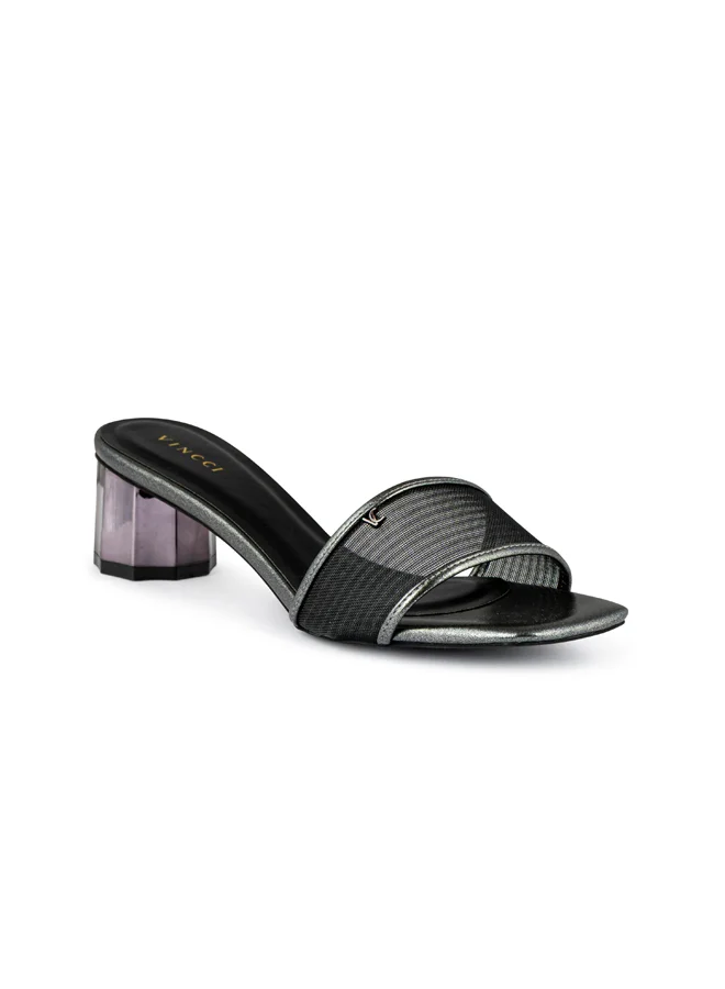 Women One Strap Mid Heel Sandals