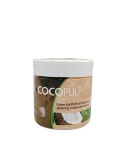 COCOPULP كريم تبييض البشرة بزيت جوز الهند 300 مل 