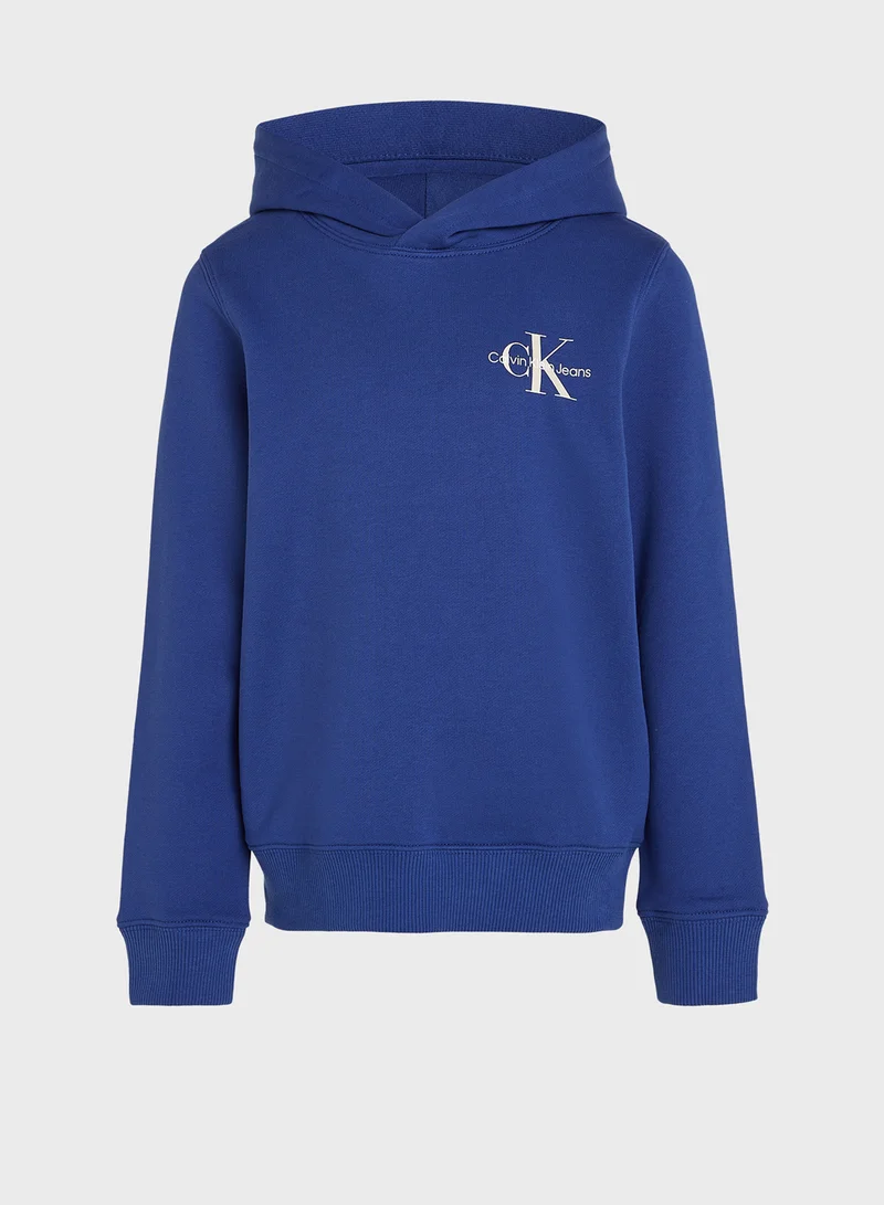 Calvin Klein Jeans Youth Monogram Hoodie