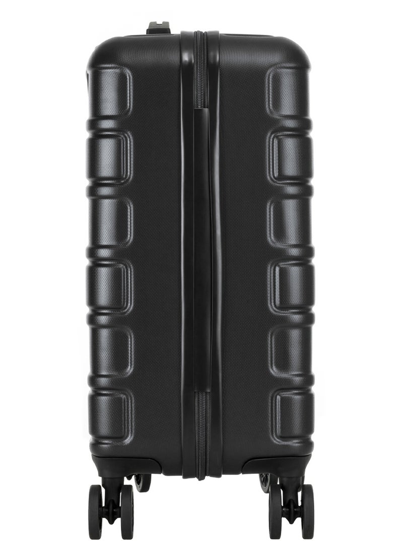 AMERICAN TOURISTER حقيبة سفر بريكلاين، مجموعة 2 قطعة (55 + 69 سم)، 4 عجلات دوارة، قمة صلبة، بولي كربونات، أسود Jet|خفيفة الوزن|مقاومة للخدوش والصدمات|قفل TSA|جيب داخلي بسحاب شبكي - ضمان دولي لمدة 3 سنوات - Image 5