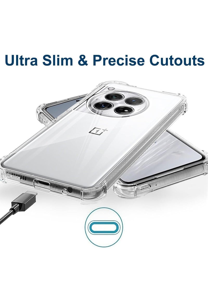 JAJEEK Compatible for OnePlus 12 Case – Thin TPU Clear Cover with Camera Protection, Anti-Scratch Slim Fit Flexible Phone Case for OnePlus 12 5G, Ultra-Lightweight, Shockproof, and Durable - Image 5