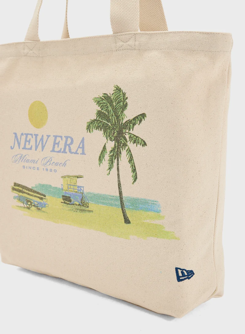 NEW ERA Palm Graphic Tote