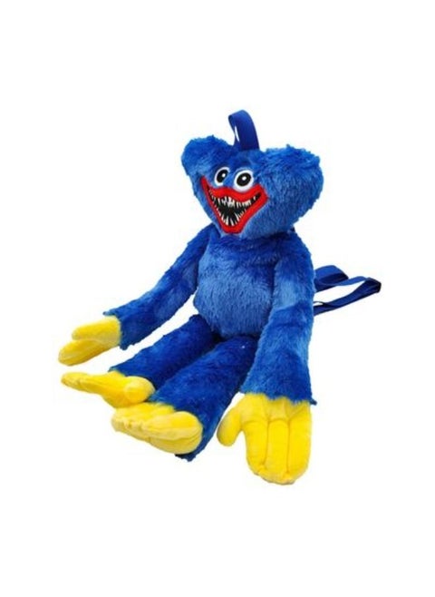 Plush Huggy Wuggy Backpack Blue