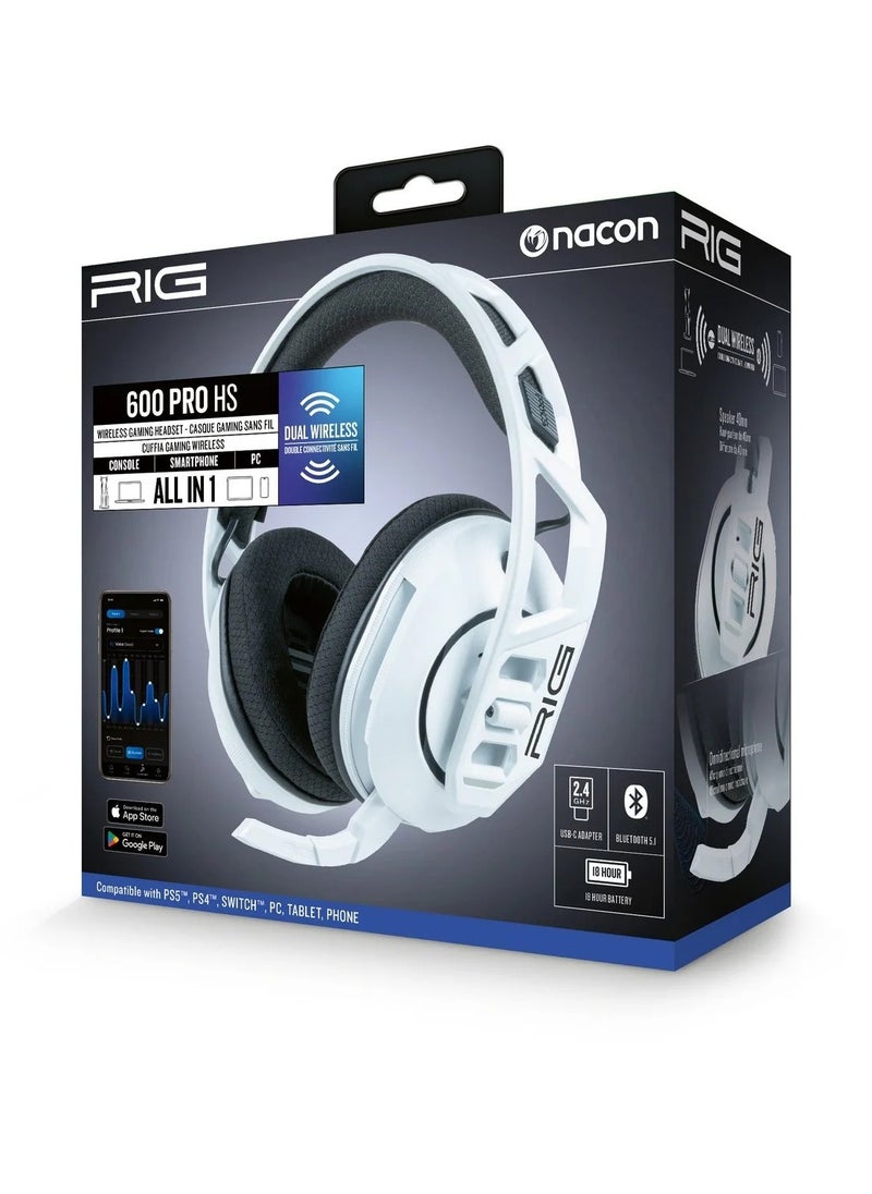 PlayStation RIG 600 PRO HS Wireless Gaming Headset Multi-Platform - Dual Wireless with Bluetooth & 2.4GHz  - Image 1