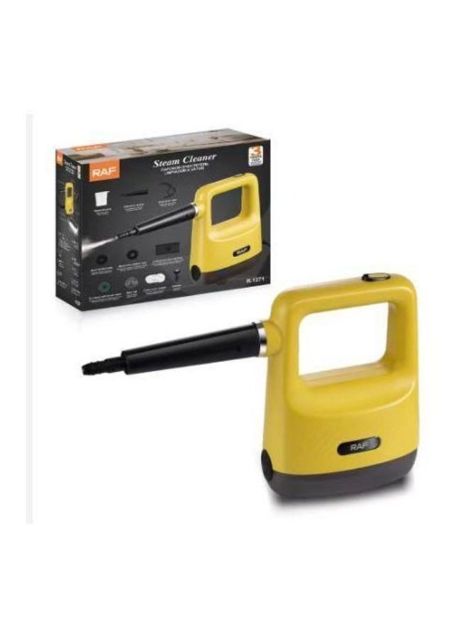 آر إيه أف منظف بخار محمول متعدد الاستخدامات RAF موديل R.1271 – قوة 1350 وات، سعة 300 مل، ضغط وحرارة عالية، مع 11 ملحقات لتنظيف عميق وفعال - Image 5