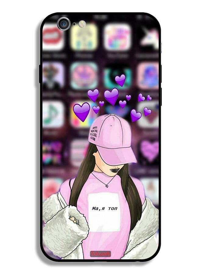 Tolwak Apple iPhone 6/6s Protective Case Anti Social Club - Image 1