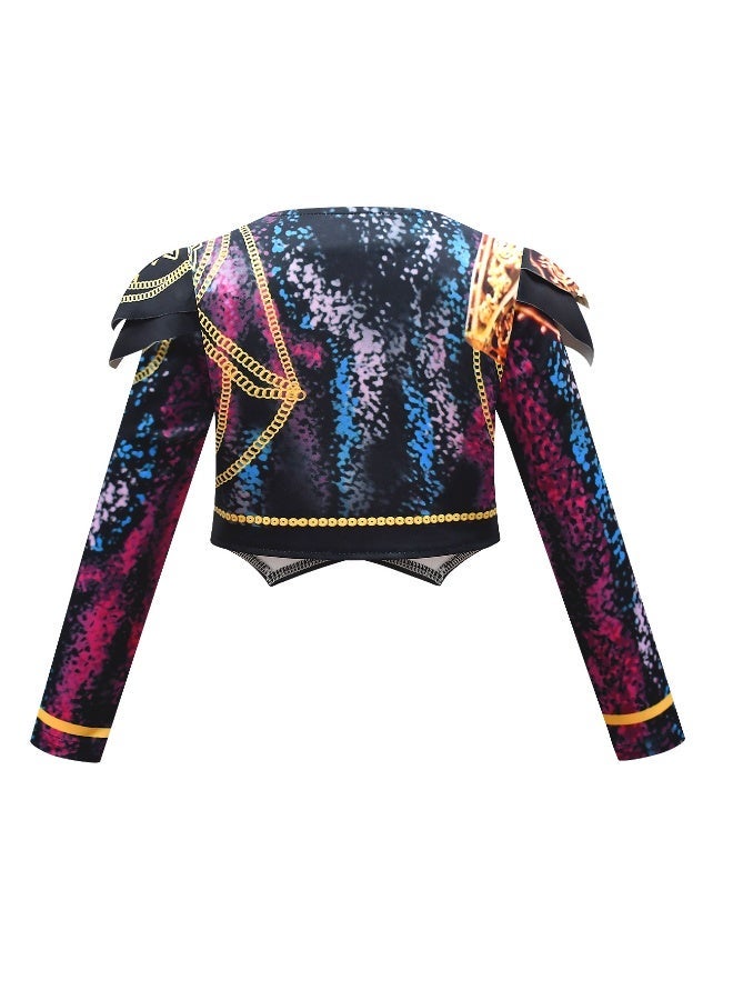 general K-Pop Demon Hunters girls' suits, casual pants, clothing, children's performance, four-piece set, gifts for family and friends - Image 3