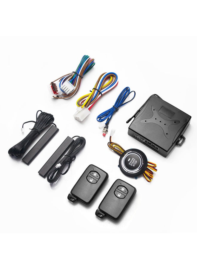 Shenyi Car Modification One-click Start Keyless Entry Pke One-way Anti-theft Device Remote Start 12v System